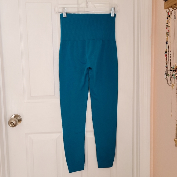 Fleece-line Boutique Blue Leggings One Size - Picture 2 of 8